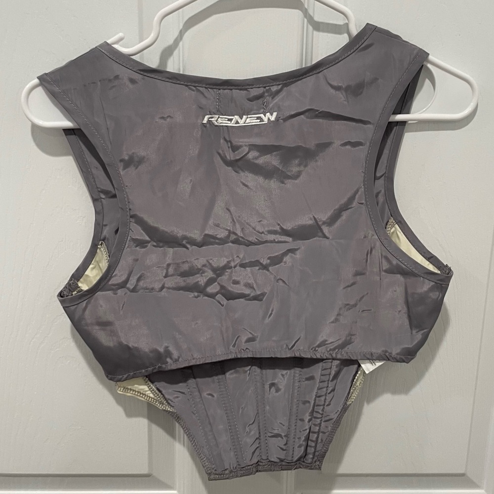 PLT RENEW Grey Shell Panel Detail Corset - Picture 4 of 6